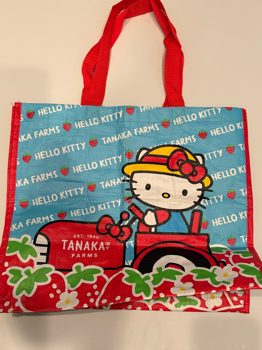 Tanaka Farms x Sanrio Hello Kitty Shopping Tote